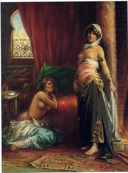 Arab or Arabic people and life. Orientalism oil paintings  418, unknow artist